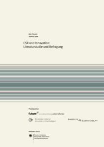Clausen-Loew_CSR-und-Innovation-LiteraturstudieundBefragung